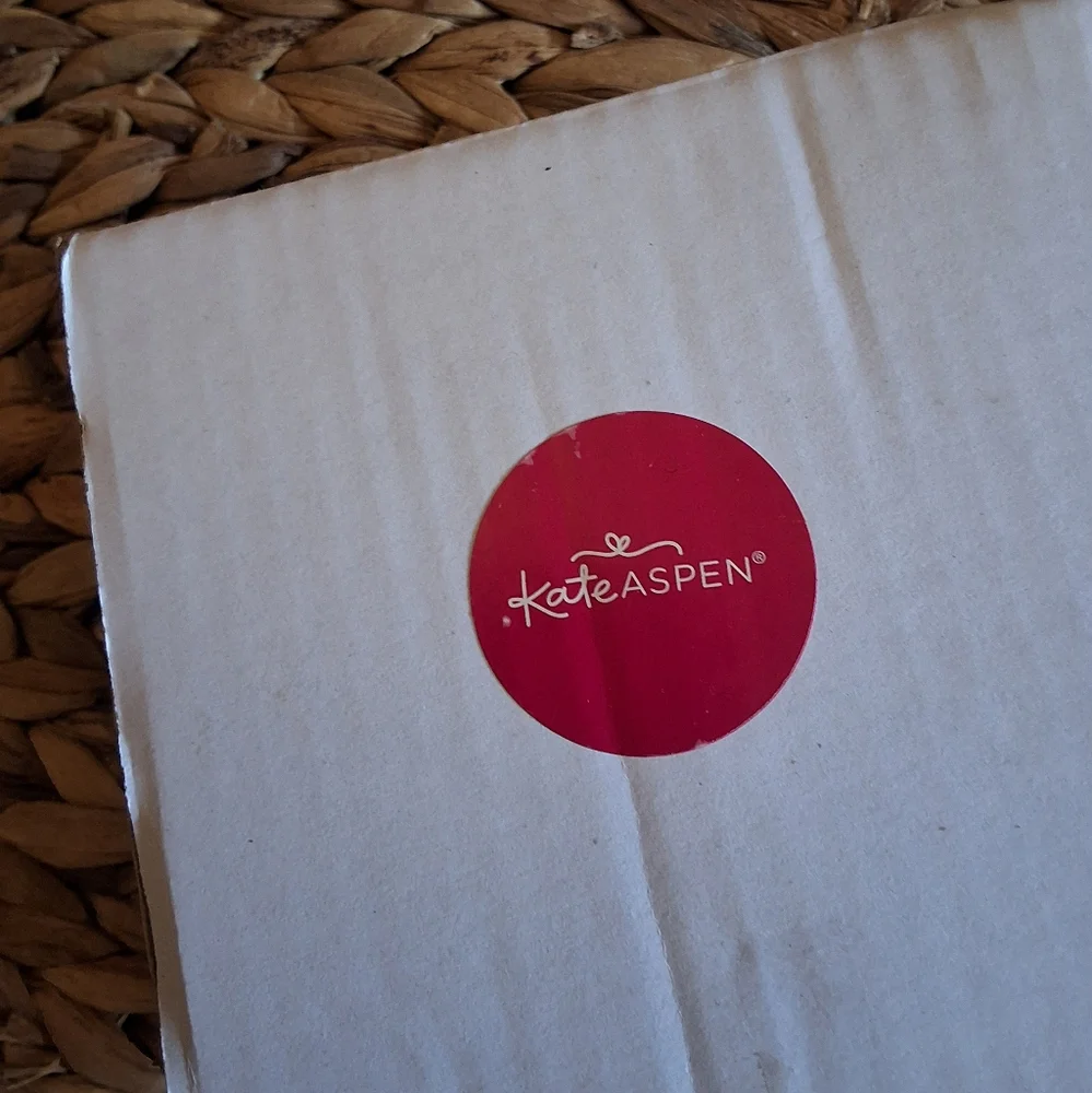 BNIB KATE ASPEN Set Of 4 Elegant Blue and Gold Candle Holder - Picture 10 of 11